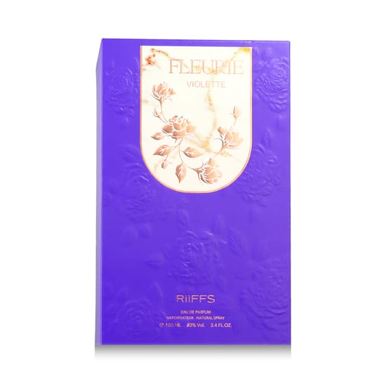 Оригинальная упаковка Riiffs Fleurie Violette EDP Флакон Riiffs Fleurie Violette EDP с изысканным цветочным ароматом