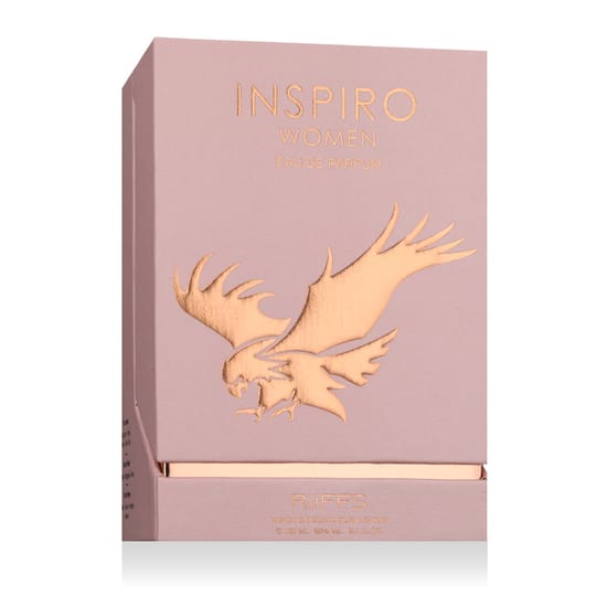 Бутылка парфюма Riiffs Inspiro Women EDP крупным планом