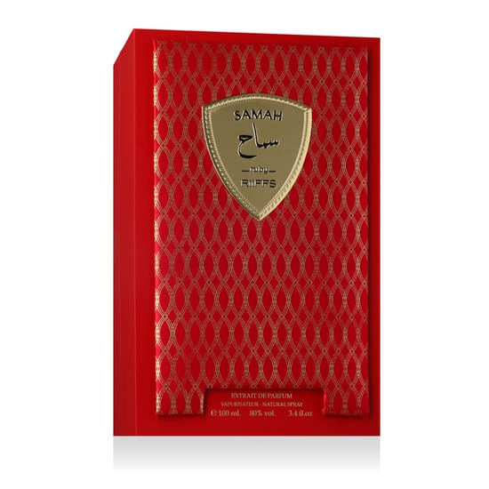 Bottle of Riiffs Samah Ruby EDP in luxurious design