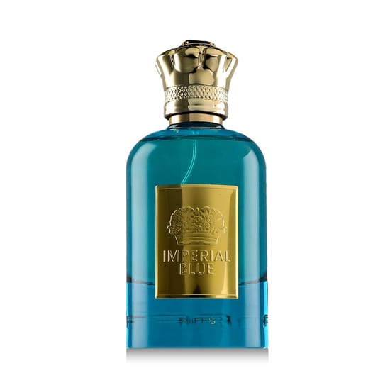 Оригинальная упаковка Riiffs Imperial Blue EDP Элегантный флакон Riiffs Imperial Blue EDP