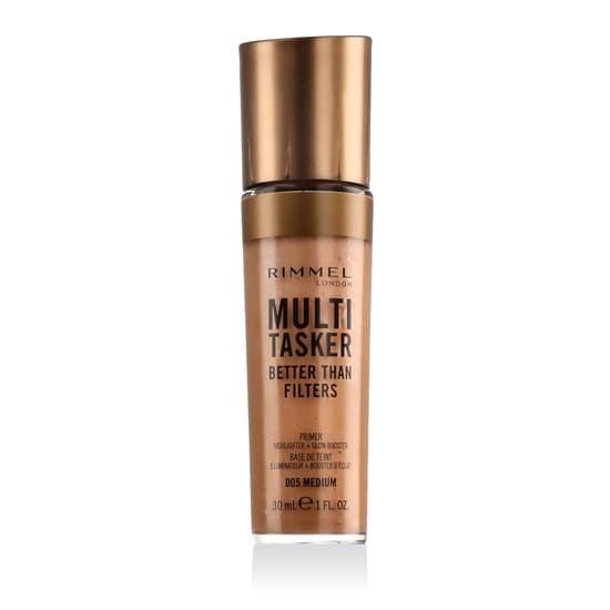 Rimmel London Multi Tasker Primer Packaging Details Rimmel London Multi Tasker Primer, Highlighter + Glow Booster in 30 ml