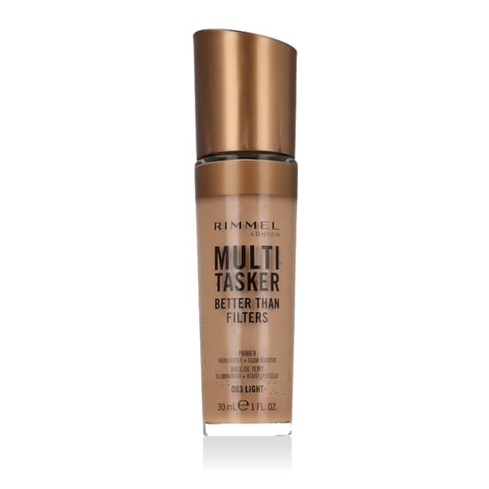 Rimmel London Multi Tasker Primer, Highlighter and Glow Booster in Shade 003 Light for Radiant Complexion