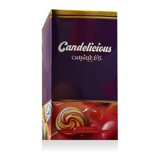 Elegantne pudel Risala Candelicious EDP lähedalt