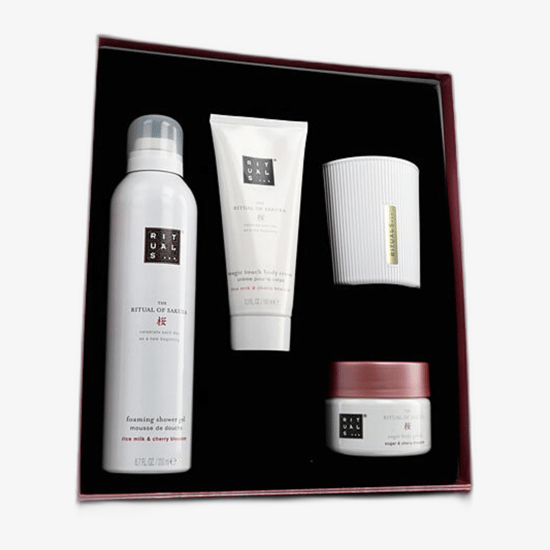 Elegant packaging of Rituals The Ritual of Sakura Celebrate Each Day As A New Beginning 2024 Set II