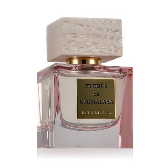 Close-up image of Rituals Fleurs de L'Himalaya EDP bottle