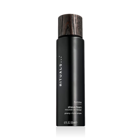 Rituals homme shave foam 200 ml packaging