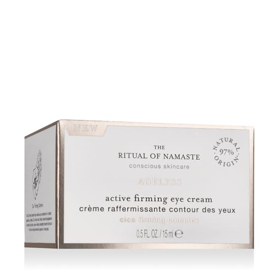 Packaging showing Rituals The Ritual Of Namaste Ageless Firming Eye Cream