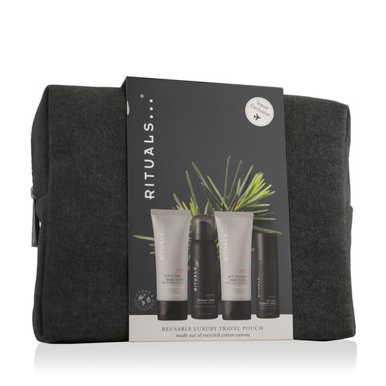 Rituals Homme Travel Exclusive Set for men with minimalist elegant design