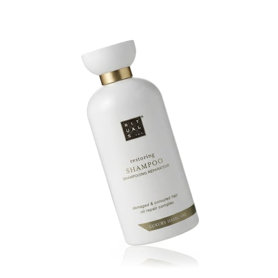 Bottle of Rituals Luxury Haircare Restoring Shampoo