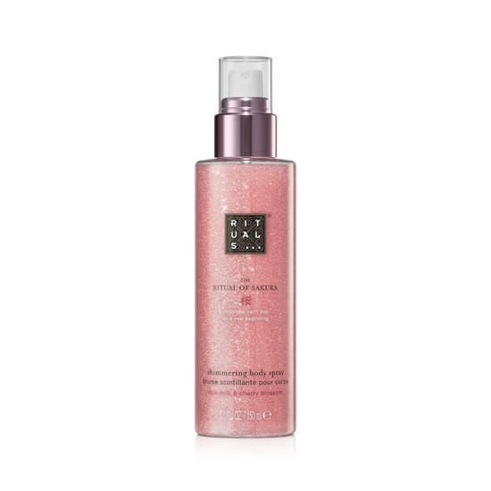 Rituals The Ritual of Sakura Bodyspray bottle close-up