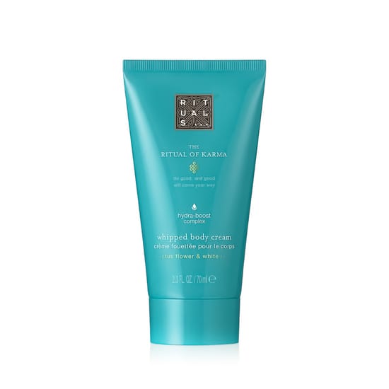 Close-up of rituals the ritual of karma whipped body cream