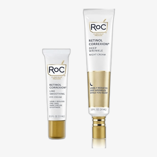 RoC Derm Correxion Dual Eye Cream 2 x in packaging