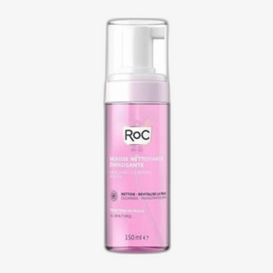 Нежная очищающая пенка RoC Energising Cleansing Mousse для сияния кожи