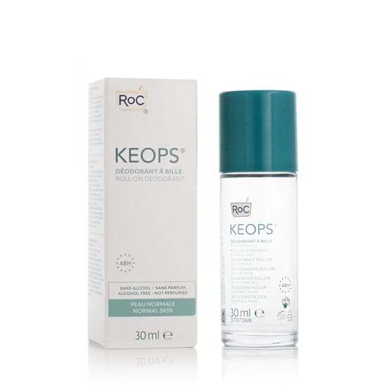 RoC Keops Roll-On Deodorant 30 ml bottle