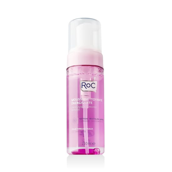 Нежная очищающая пенка RoC Energising Cleansing Mousse для сияния кожи