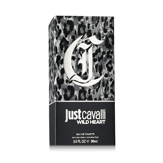 Refined bottle of Roberto Cavalli Just Cavalli Wild Heart for Him Eau de Toilette