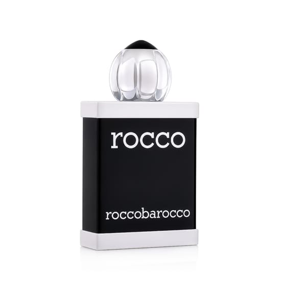 Originaalpakend koos Roccobarocco Rocco Black EDT 100 ml pudeliga Roccobarocco Rocco Black EDT parfüümi 100 ml pudel