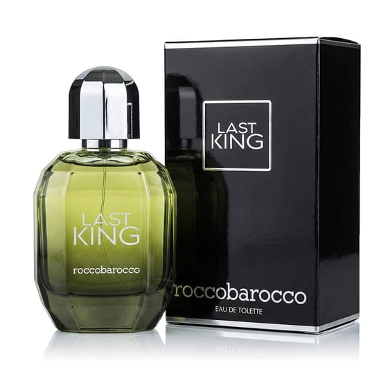 Roccobarocco Last King EDT pudel lähedalt