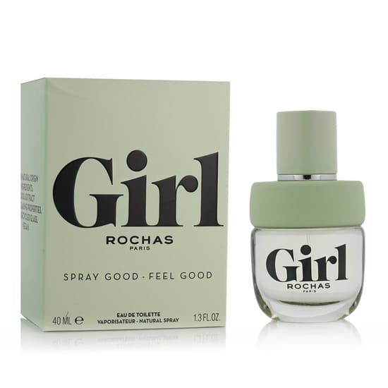 Originaalpakend Rochas Girl EDT parfüümile Rochas Girl EDT pudel erksas ja mängulises disainis