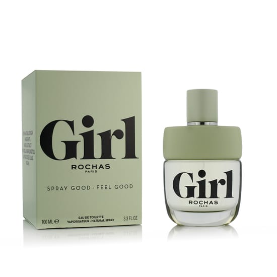 Originaalpakend Rochas Girl EDT parfüümile Rochas Girl EDT pudel erksas ja mängulises disainis