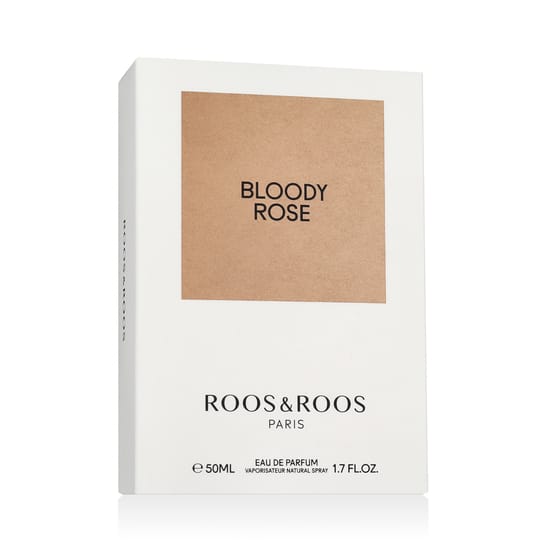 Оригинальная упаковка Roos & Roos Bloody Rose EDP Элегантный флакон Roos & Roos Bloody Rose EDP