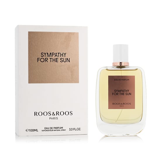 Бутылка Roos & Roos Sympathy for the Sun EDP вблизи
