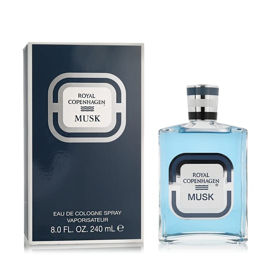 Elegantne pudel Royal Copenhagen Musk EDT lähedalt