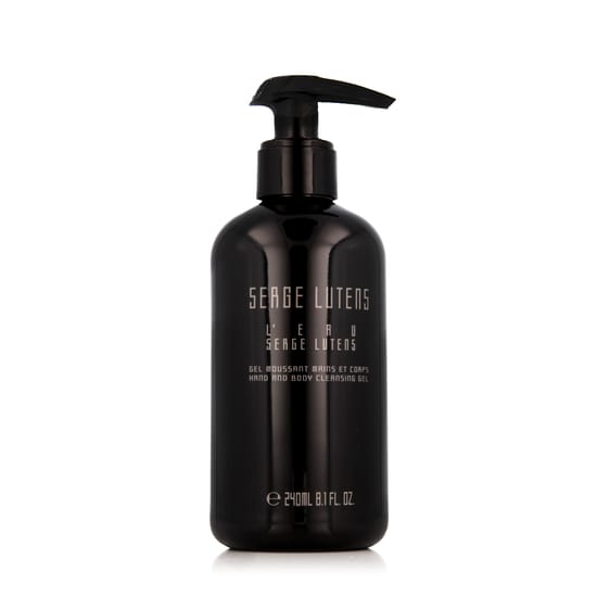 Luksuslik Serge Lutens L'Eau lõhnastatud dušigeeli pudel