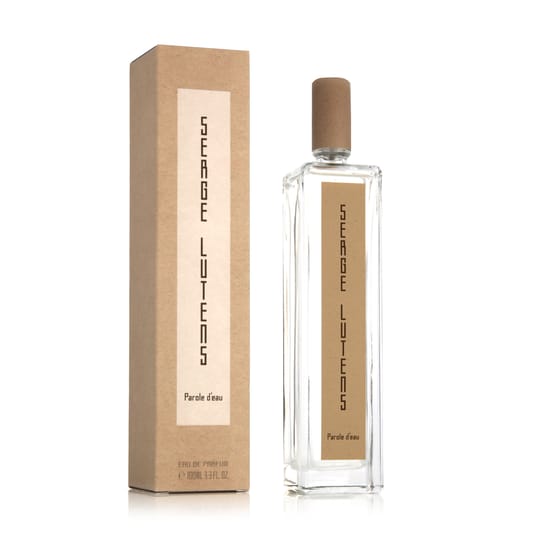 Serge Lutens Parole d'Eau EDP bottle and packaging