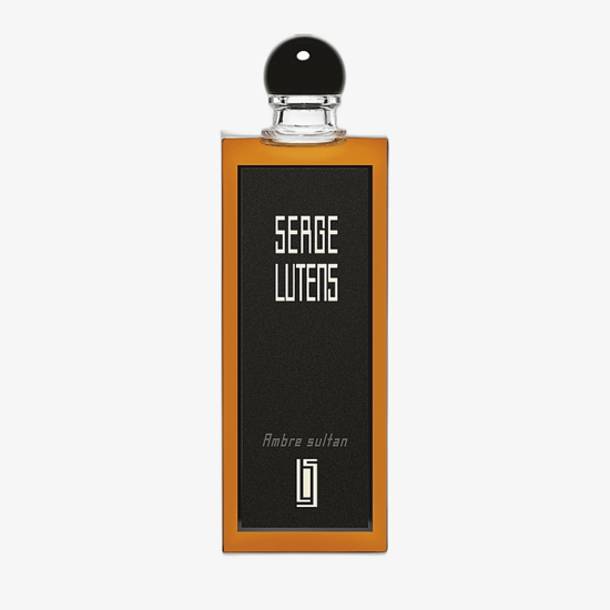 Original packaging of Serge Lutens Ambre Sultan EDP Bottle of Serge Lutens Ambre Sultan EDP perfume