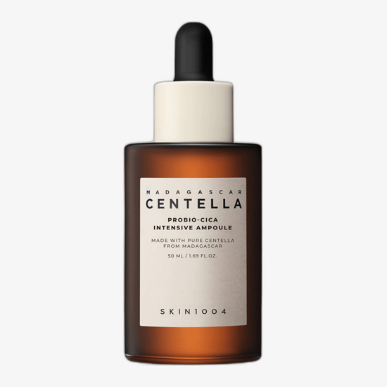 Skin1004 Madagascar Centella Probio-Cica Intensive Ampoule – seerumi pudel Skin1004 Madagascar Centella Probio-Cica Intensive Ampoule seerumi pakend