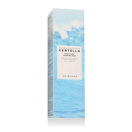 SKIN1004 Madagascar Centella Hyalu-Cica Sleeping Pack в упаковке Увлажняющий ночной крем SKIN1004 Madagascar Centella Hyalu-Cica Sleeping Pack