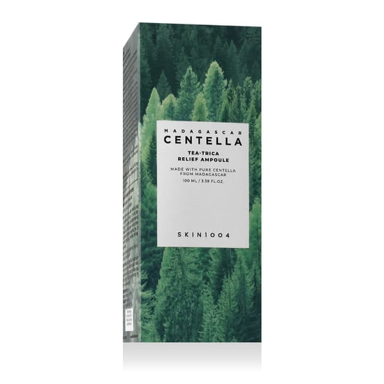 Сыворотка SKIN1004 Madagascar Centella Tea-Trica Relief Ampoule в упаковке