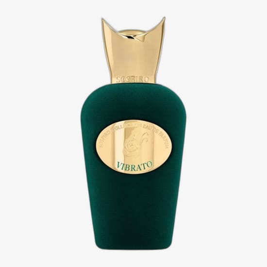 Original Sospiro Vibrato EDP perfume packaging Elegant bottle of Sospiro Vibrato EDP close-up
