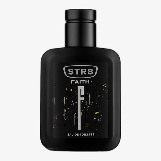 STR8 Faith EDT pudel elegantse ja kaasaegse disainiga