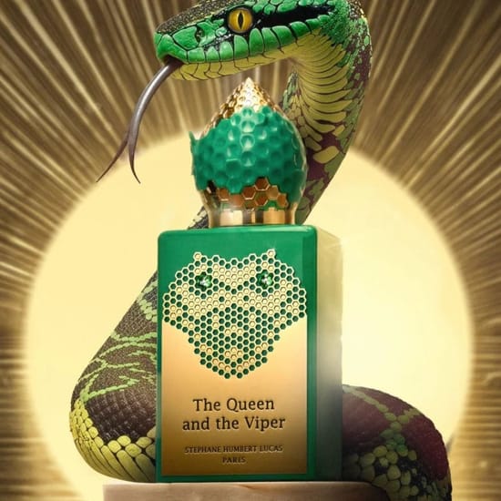 Stéphane Humbert Lucas 777 The Queen and the Viper EDP – refined presentation Stéphane Humbert Lucas 777 The Queen and the Viper EDP – minimal elegant bottle