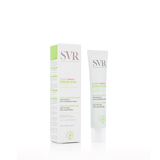 Упаковка крема SVR Sebiaclear Creme SPF 50+ 40 мл