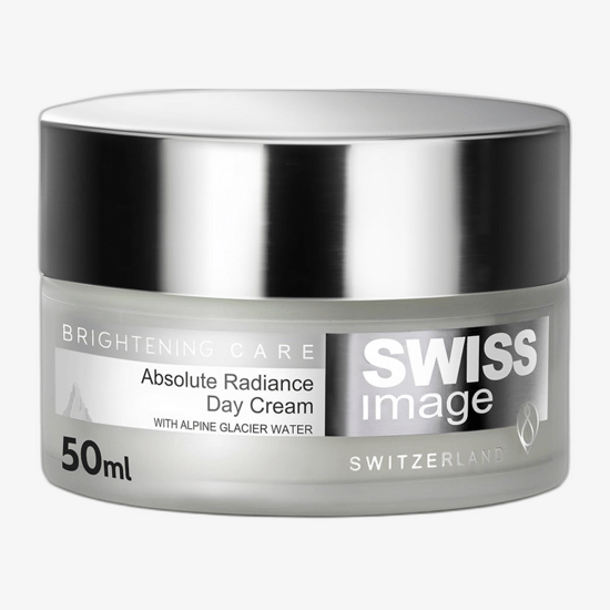 SWISS Image Brightening Care Absolute Radiance Day Cream SPF 20 pakend Näokreem SWISS Image Brightening Care Absolute Radiance Day Cream SPF 20