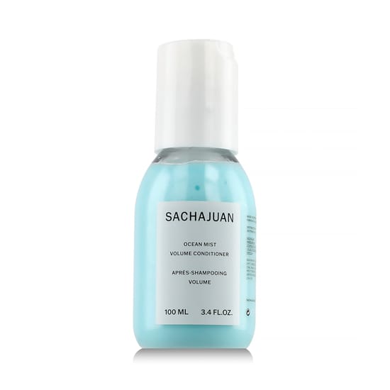 флакон кондиционера Sachajuan ocean mist volume conditioner крупным планом