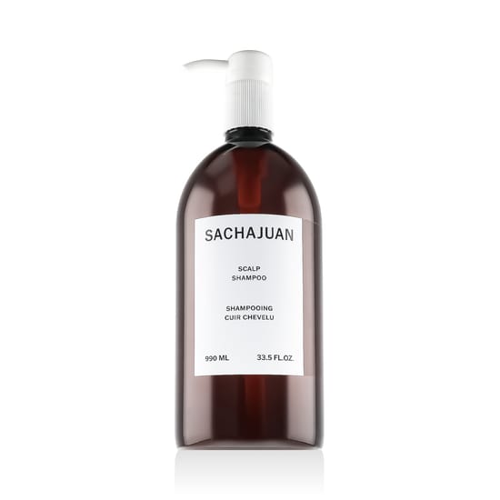 Bottle of Sachajuan scalp shampoo for scalp health
