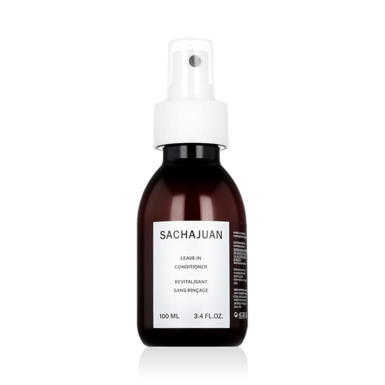 Bottle of Sachajuan Leave In Conditioner for effortless hair care