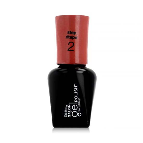 Bottle of Sally Hansen Salon Gel Polish Step 2 (140 Just Peachy) in 7 ml