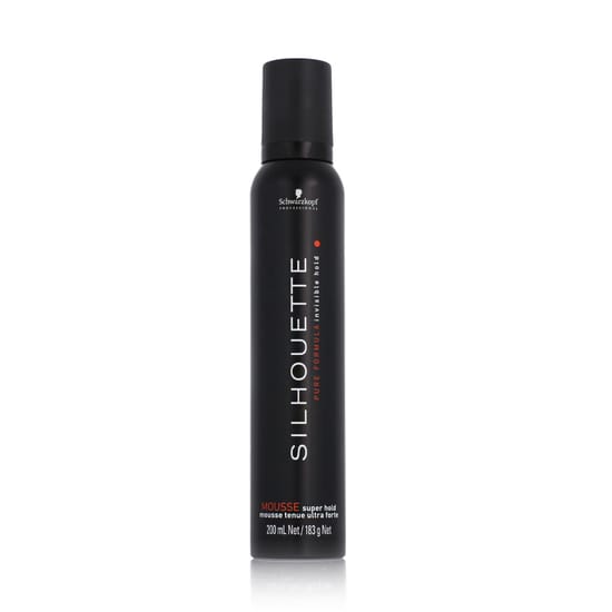 Флакон Schwarzkopf silhouette super hold mousse с высокой степенью фиксации