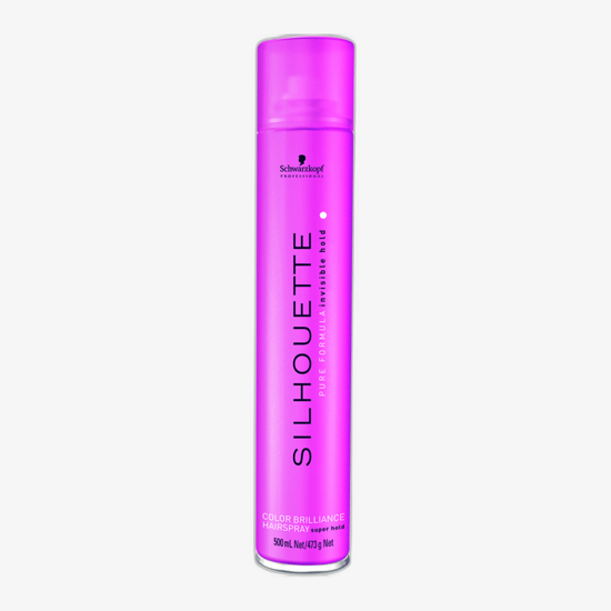 Флакон спрея для волос Schwarzkopf Professional Silhouette Color Brilliance с сильной фиксацией
