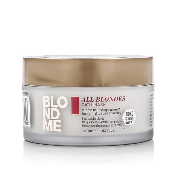 Питательная маска Schwarzkopf Professional BLONDME All Blondes Rich Mask для светлых волос
