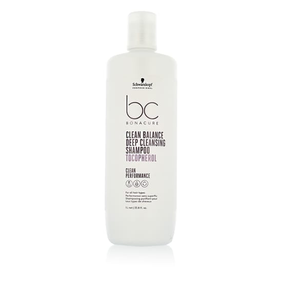 Флакон шампуня Schwarzkopf Professional BC Bonacure Clean Balance глубокой очистки