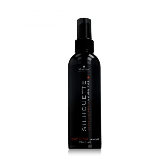 Флакон с фиксирующим спреем Schwarzkopf Professional Silhouette Super Hold Pumpspray