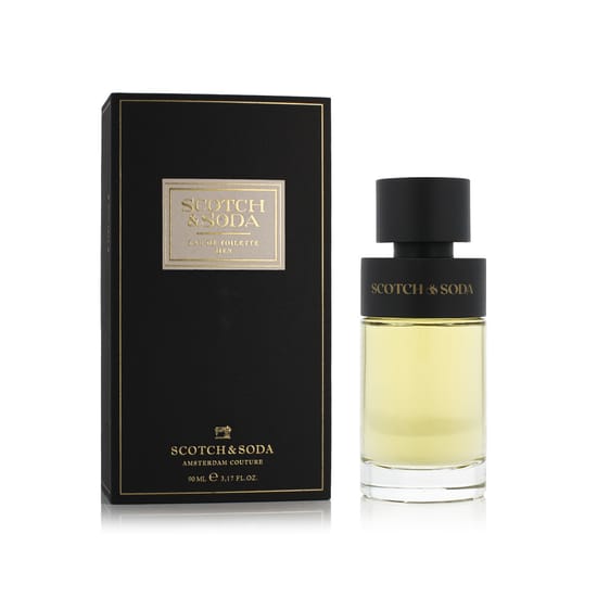 Scotch & soda men edt parfüümi pudel stiilse disainiga