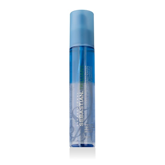 Close-up of Sebastian Professional Trilliant Hair Spray Bottle