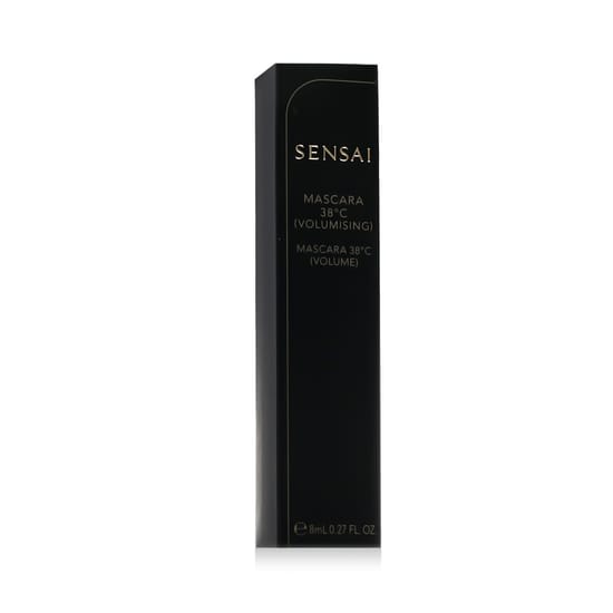 Close-up of Sensai 38°c volumising mascara in MV-1 black